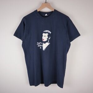 Vintage 1991 Sophie Aldred English Actress Shirt Black Single Stitch Large 21x28